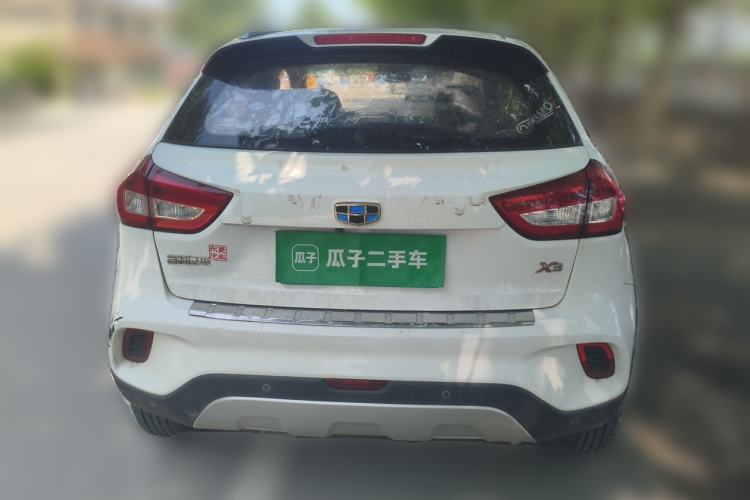 Used Geely Auto Vision X3 2017 1.5L Manual Luxury Model Rear