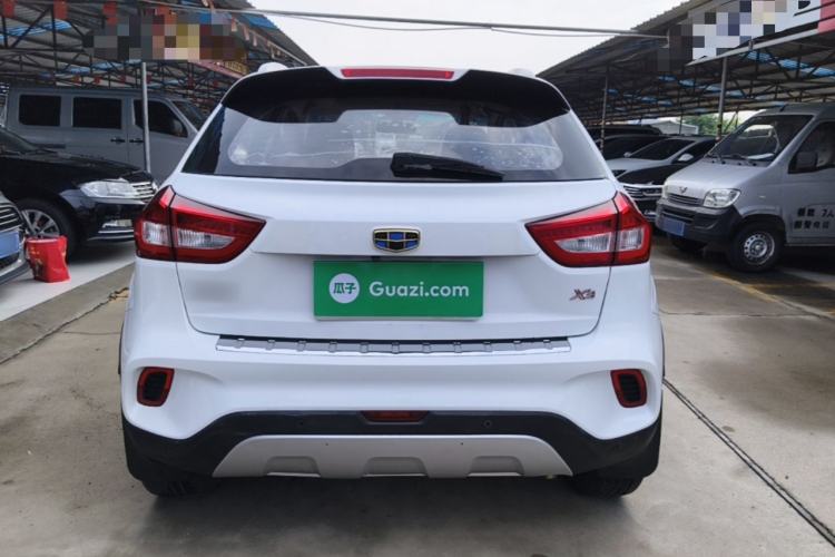 Used Geely Auto Vision X3 2017 1.5L Manual Luxury Model Rear