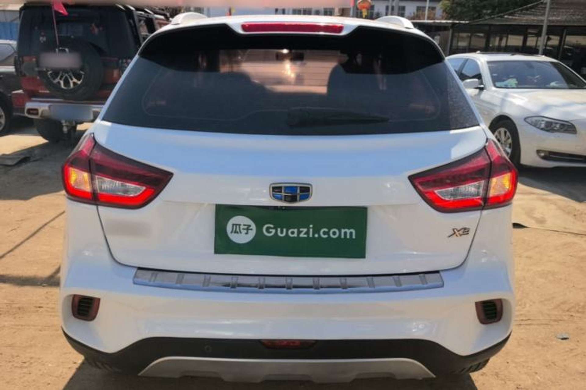 Used Geely Auto Vision X3 2017 1.5L Manual Elite Model Rear