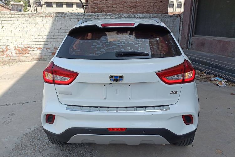 Used Geely Auto Vision X3 2017 1.5L Manual Luxury Model Rear
