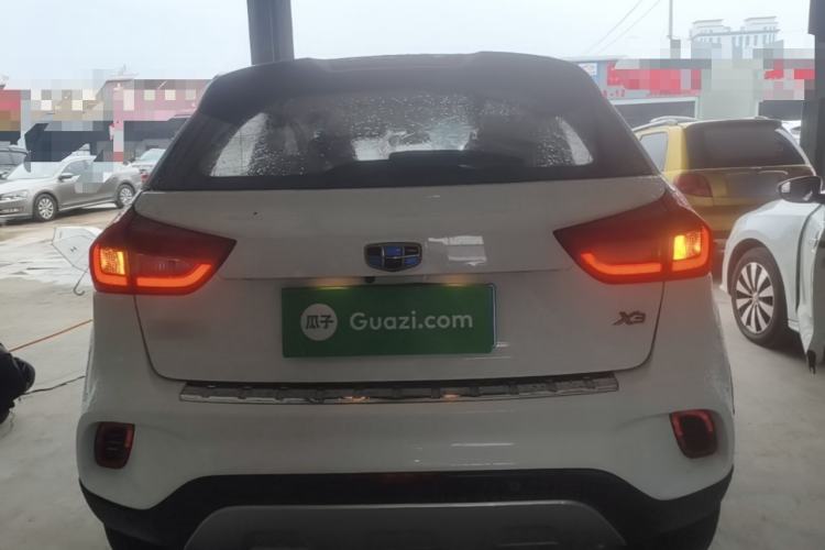 Used Geely Auto Vision X3 2017 1.5L Manual Luxury Model Rear