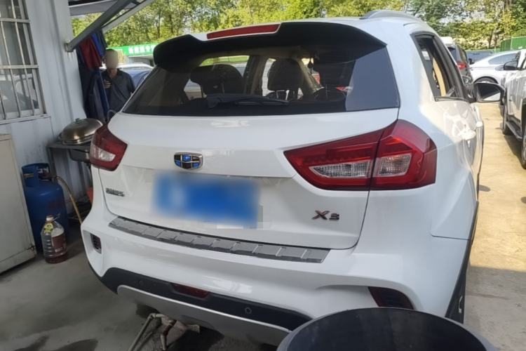 Used Geely Auto Vision X3 2017 1.5L Manual Luxury Model Rear