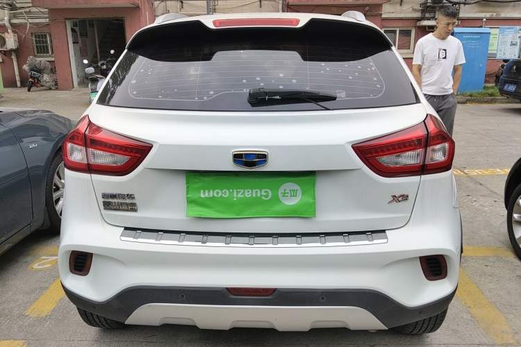 Used Geely Auto Vision X3 2017 1.5L Manual Luxury Model Rear