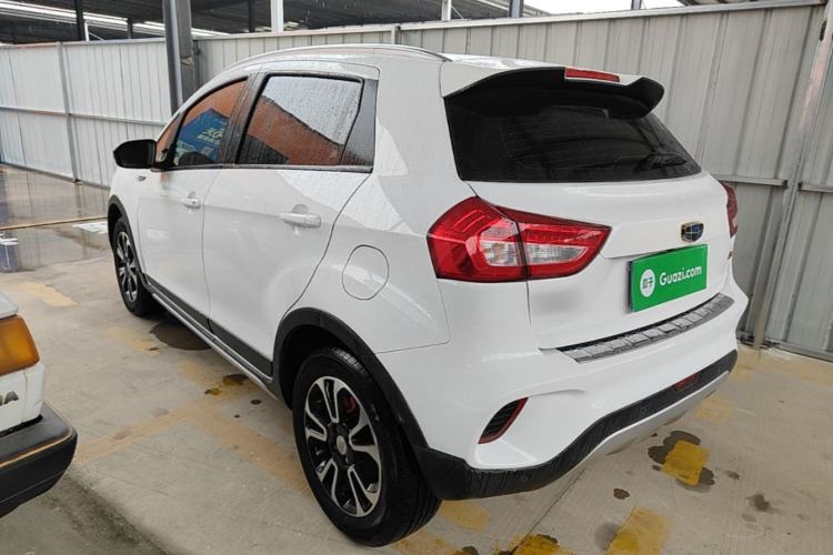 Used Geely Auto Vision X3 2017 1.5L Automatic Luxury Model Rear Left 45 Deg
