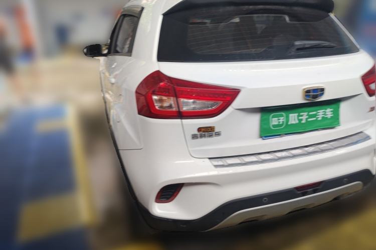 Used Geely Auto Vision X3 2017 1.5L Automatic Luxury Model Rear Left 45 Deg