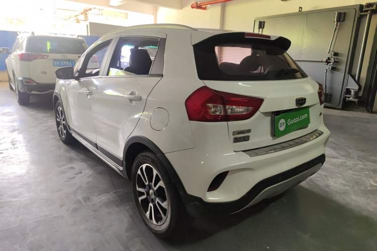 Used Geely Auto Vision X3 2017 1.5L Automatic Elite Model Rear Left 45 Deg