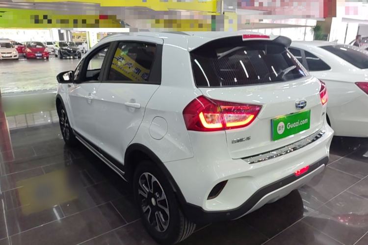Used Geely Auto Vision X3 2017 1.5L Automatic Luxury Model Rear Left 45 Deg