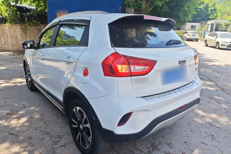 Used Geely Auto Vision X3 2017 1.5L Automatic Luxury Model Rear Left 45 Deg