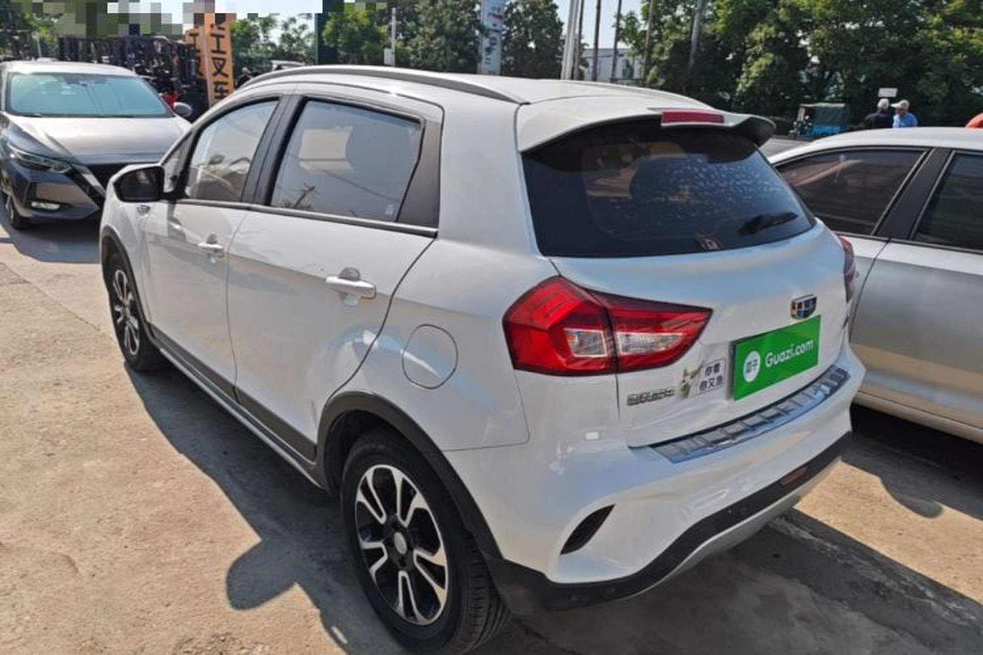 Used Geely Auto Vision X3 2017 1.5L Manual Elite Model Rear Left 45 Deg