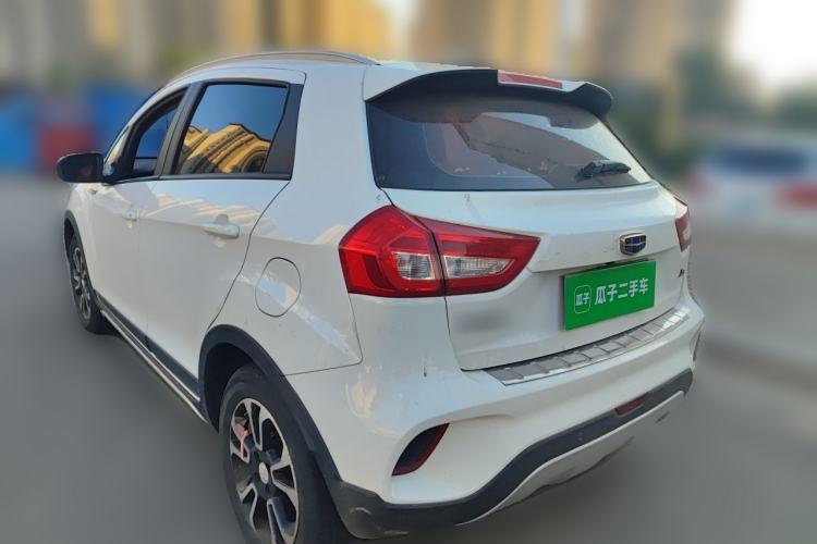 Used Geely Auto Vision X3 2017 1.5L Automatic Elite Model Rear Left 45 Deg