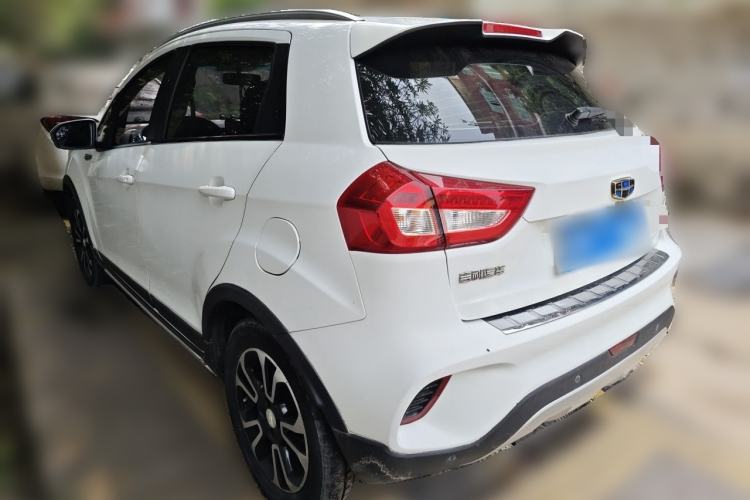 Used Geely Auto Vision X3 2017 1.5L Automatic Elite Model Rear Left 45 Deg