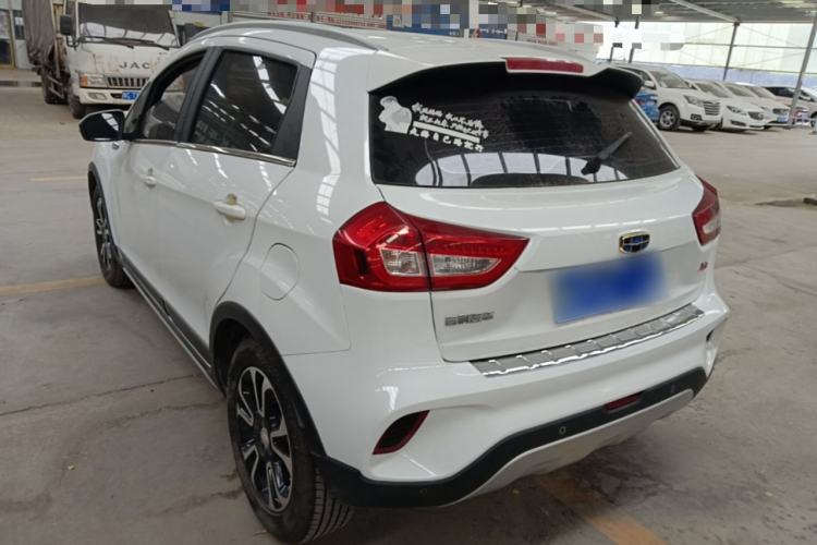 Used Geely Auto Vision X3 2017 1.5L Automatic Luxury Model Rear Left 45 Deg
