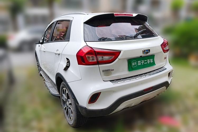 Used Geely Auto Vision X3 2017 1.5L Automatic Luxury Model Rear Left 45 Deg