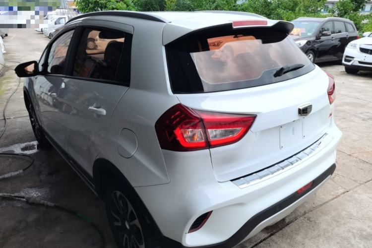 Used Geely Auto Vision X3 2017 1.5L Manual Elite Model Rear Left 45 Deg