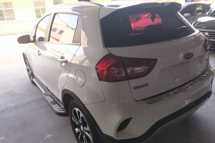 Used Geely Auto Vision X3 2017 1.5L Automatic Luxury Model Rear Left 45 Deg