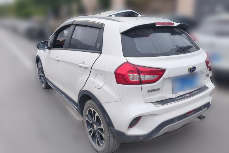 Used Geely Auto Vision X3 2017 1.5L Manual Luxury Model Rear Left 45 Deg