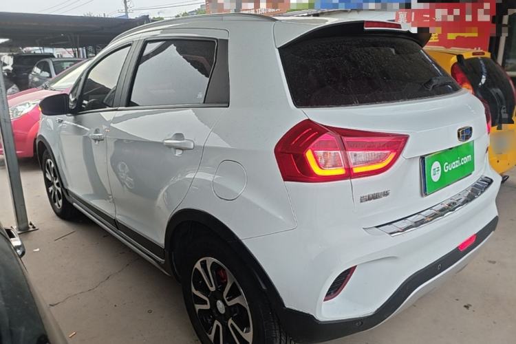 Used Geely Auto Vision X3 2017 1.5L Manual Luxury Model Rear Left 45 Deg