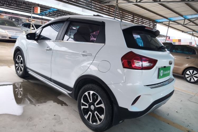 Used Geely Auto Vision X3 2017 1.5L Automatic Elite Model Rear Left 45 Deg