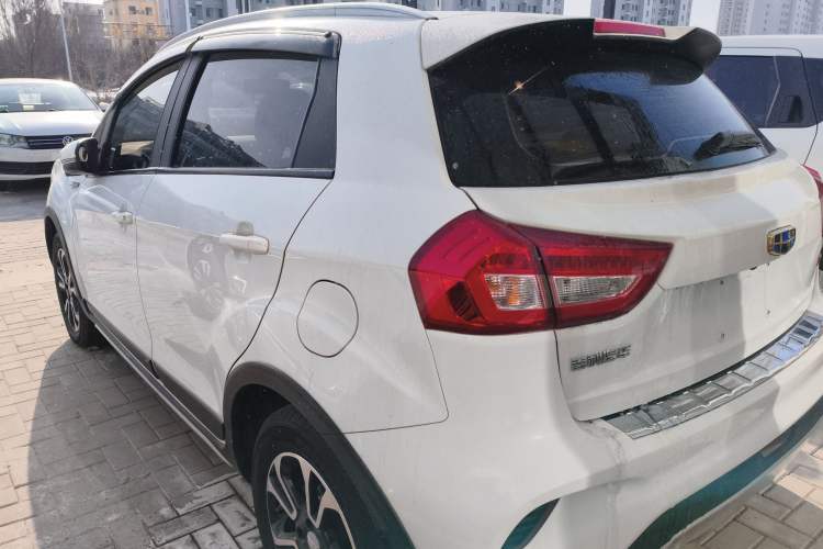 Used Geely Auto Vision X3 2017 1.5L Manual Elite Model Rear Left 45 Deg