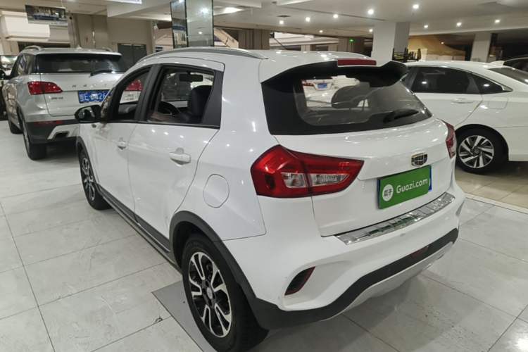 Used Geely Auto Vision X3 2017 1.5L Automatic Elite Model Rear Left 45 Deg