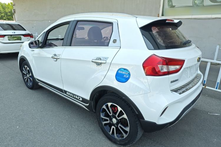 Used Geely Auto Vision X3 2017 1.5L Manual Luxury Model Rear Left 45 Deg