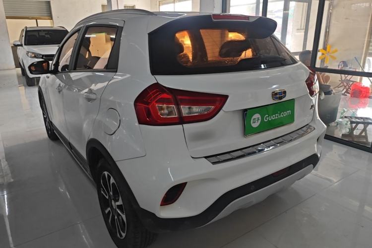 Used Geely Auto Vision X3 2017 1.5L Automatic Elite Model Rear Left 45 Deg
