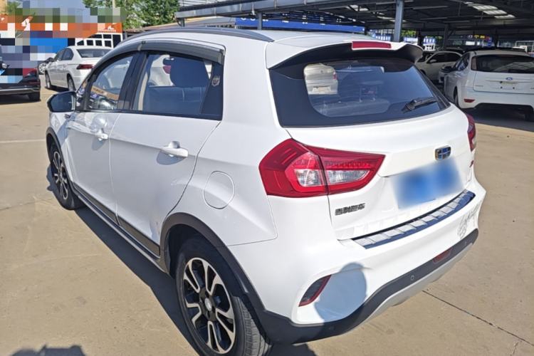 Used Geely Auto Vision X3 2017 1.5L Automatic Luxury Model Rear Left 45 Deg
