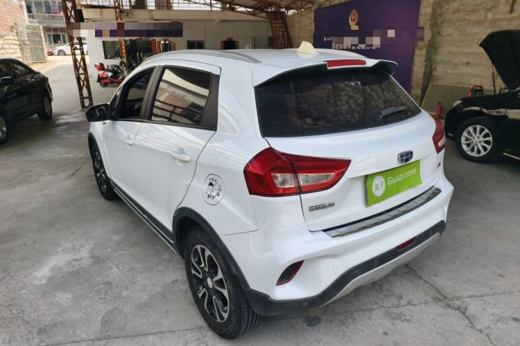 Used Geely Auto Vision X3 2017 1.5L Automatic Luxury Model Rear Left 45 Deg