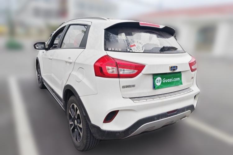 Used Geely Auto Vision X3 2017 1.5L Manual Luxury Model Rear Left 45 Deg