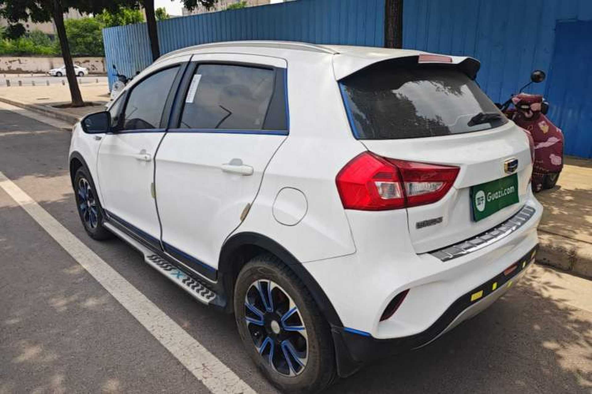 Used Geely Auto Vision X3 2017 1.5L Manual Luxury Model Rear Left 45 Deg
