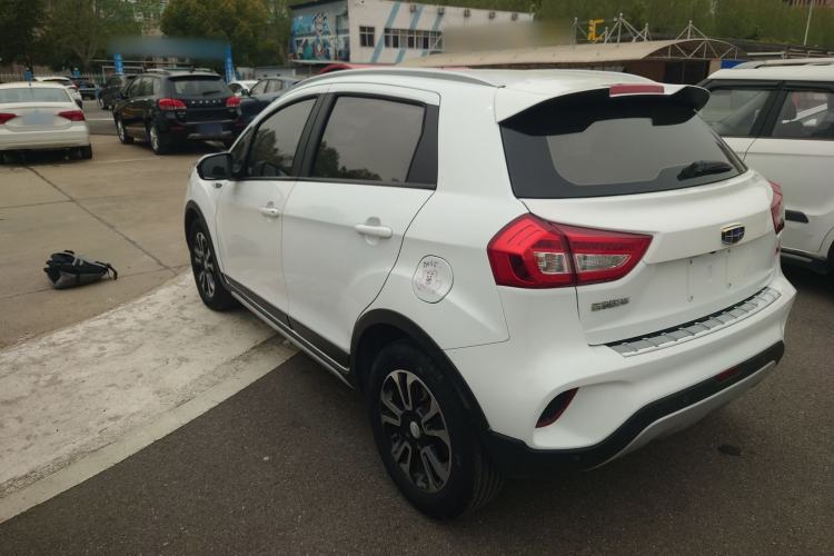 Used Geely Auto Vision X3 2017 1.5L Automatic Elite Model Rear Left 45 Deg