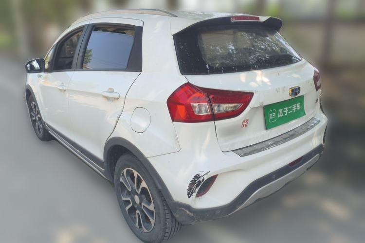 Used Geely Auto Vision X3 2017 1.5L Manual Luxury Model Rear Left 45 Deg