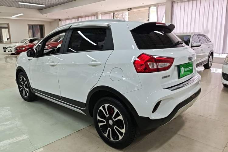 Used Geely Auto Vision X3 2017 1.5L Automatic Luxury Model Rear Left 45 Deg