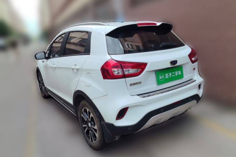Used Geely Auto Vision X3 2017 1.5L Automatic Elite Model Rear Left 45 Deg