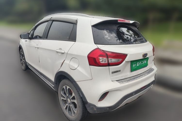 Used Geely Auto Vision X3 2017 1.5L Automatic Luxury Model Rear Left 45 Deg