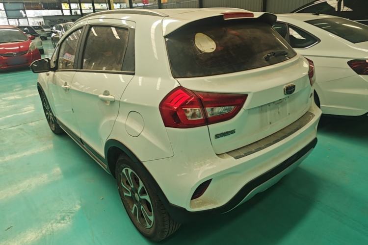 Used Geely Auto Vision X3 2017 1.5L Automatic Luxury Model Rear Left 45 Deg