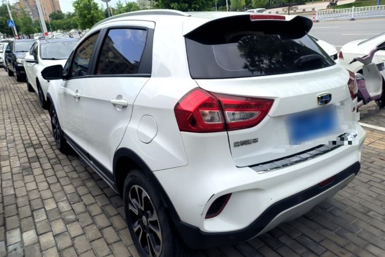 Used Geely Auto Vision X3 2017 1.5L Automatic Elite Model Rear Left 45 Deg