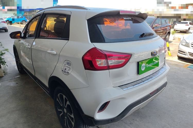 Used Geely Auto Vision X3 2017 1.5L Automatic Luxury Model Rear Left 45 Deg