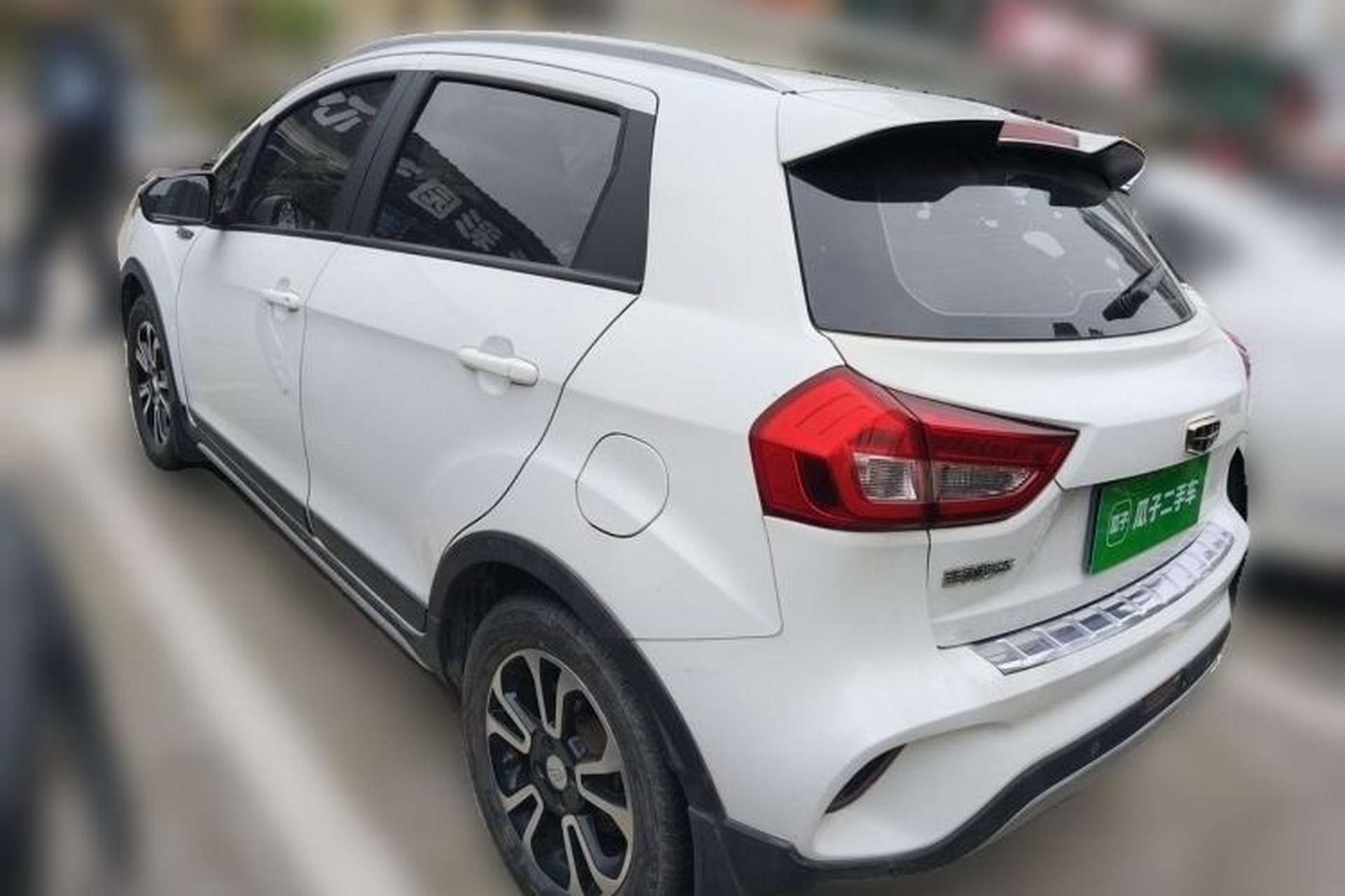 Used Geely Auto Vision X3 2017 1.5L Automatic Luxury Model Rear Left 45 Deg