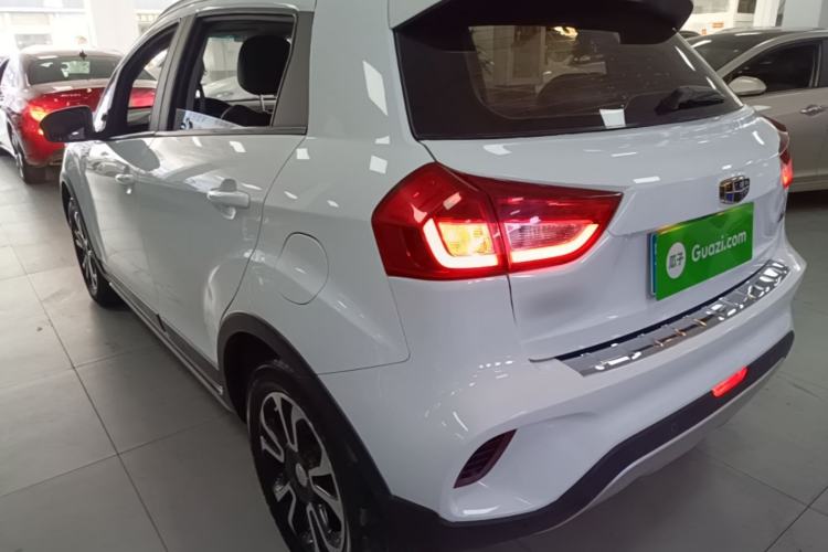 Used Geely Auto Vision X3 2017 1.5L Automatic Luxury Model Rear Left 45 Deg