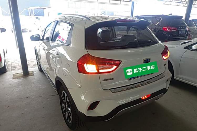 Used Geely Auto Vision X3 2017 1.5L Automatic Luxury Model Rear Left 45 Deg
