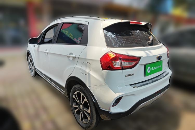 Used Geely Auto Vision X3 2017 1.5L Manual Luxury Model Rear Left 45 Deg