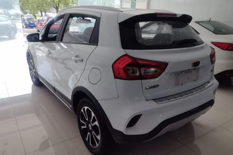 Used Geely Auto Vision X3 2017 1.5L Automatic Elite Model Rear Left 45 Deg