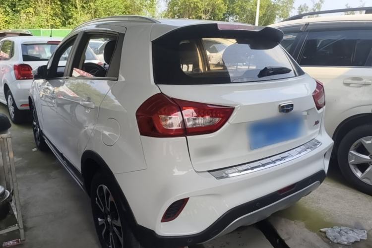Used Geely Auto Vision X3 2017 1.5L Manual Luxury Model Rear Left 45 Deg