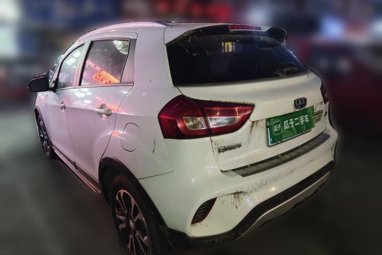 Used Geely Auto Vision X3 2017 1.5L Manual Luxury Model Rear Left 45 Deg