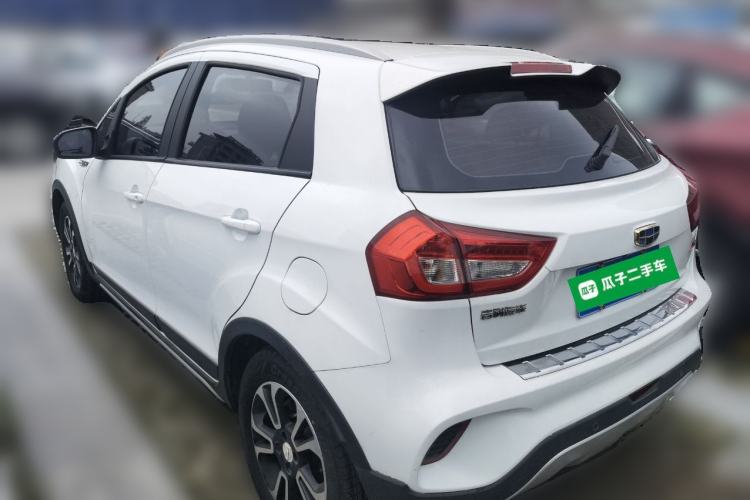 Used Geely Auto Vision X3 2017 1.5L Automatic Elite Model Rear Left 45 Deg