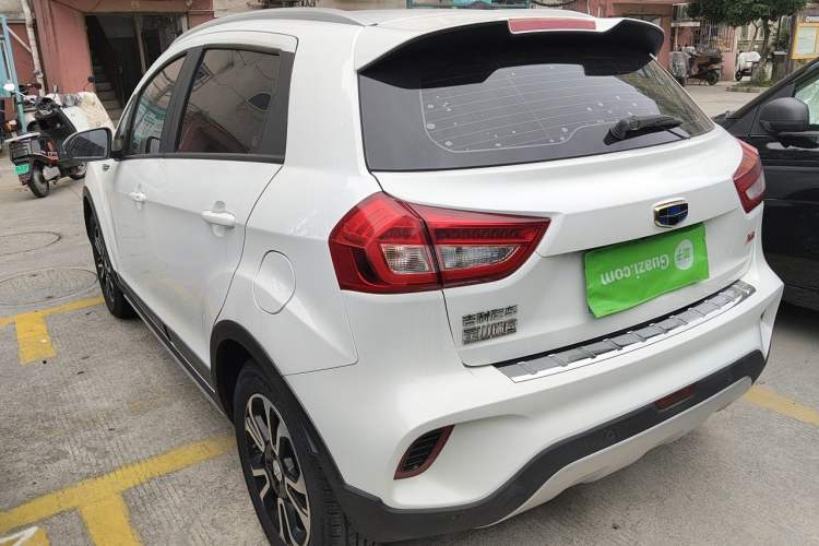 Used Geely Auto Vision X3 2017 1.5L Manual Luxury Model Rear Left 45 Deg