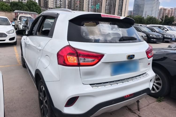 Used Geely Auto Vision X3 2017 1.5L Automatic Elite Model Rear Left 45 Deg