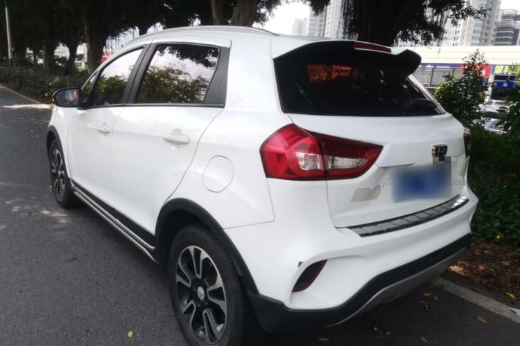 Used Geely Auto Vision X3 2017 1.5L Automatic Elite Model Rear Left 45 Deg