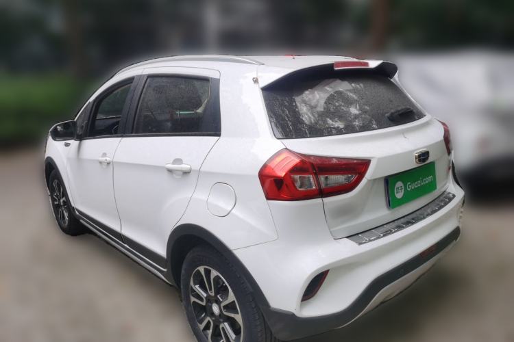 Used Geely Auto Vision X3 2017 1.5L Automatic Elite Model Rear Left 45 Deg